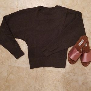 ALLSAINTS Sweater Grey Tight Fitting size 4